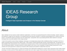 Tablet Screenshot of ideasresearch.org